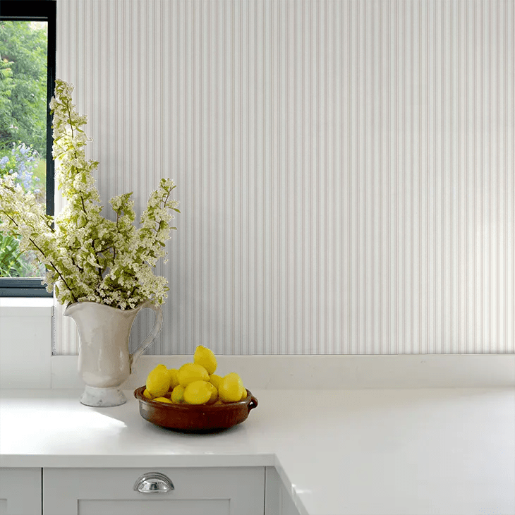 Aspo Stripe Wallpaper - Beige - Boråstapeter - 8873 - Premier Wallcovering
