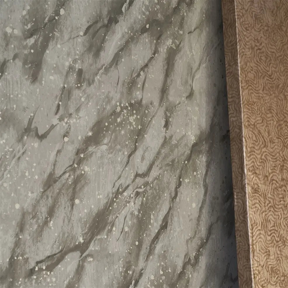 Carrara Grande Wallpaper - Burnished Gold - PDG1089/08 - Designers Guild