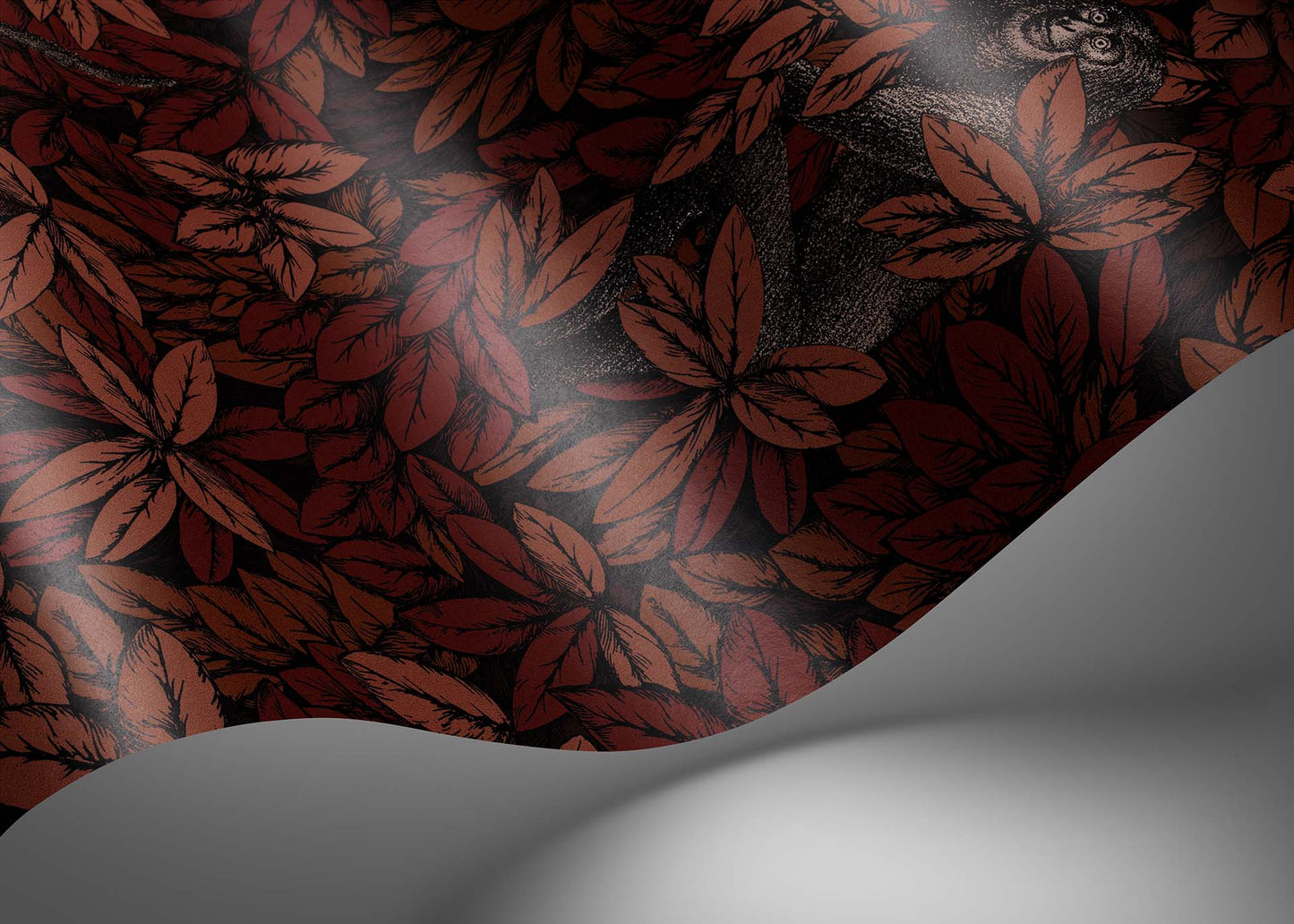 Foglie e Scimmie Wallpaper - Autumnal Leaves - 123/10050 - Cole & Son - Premier Wallcovering