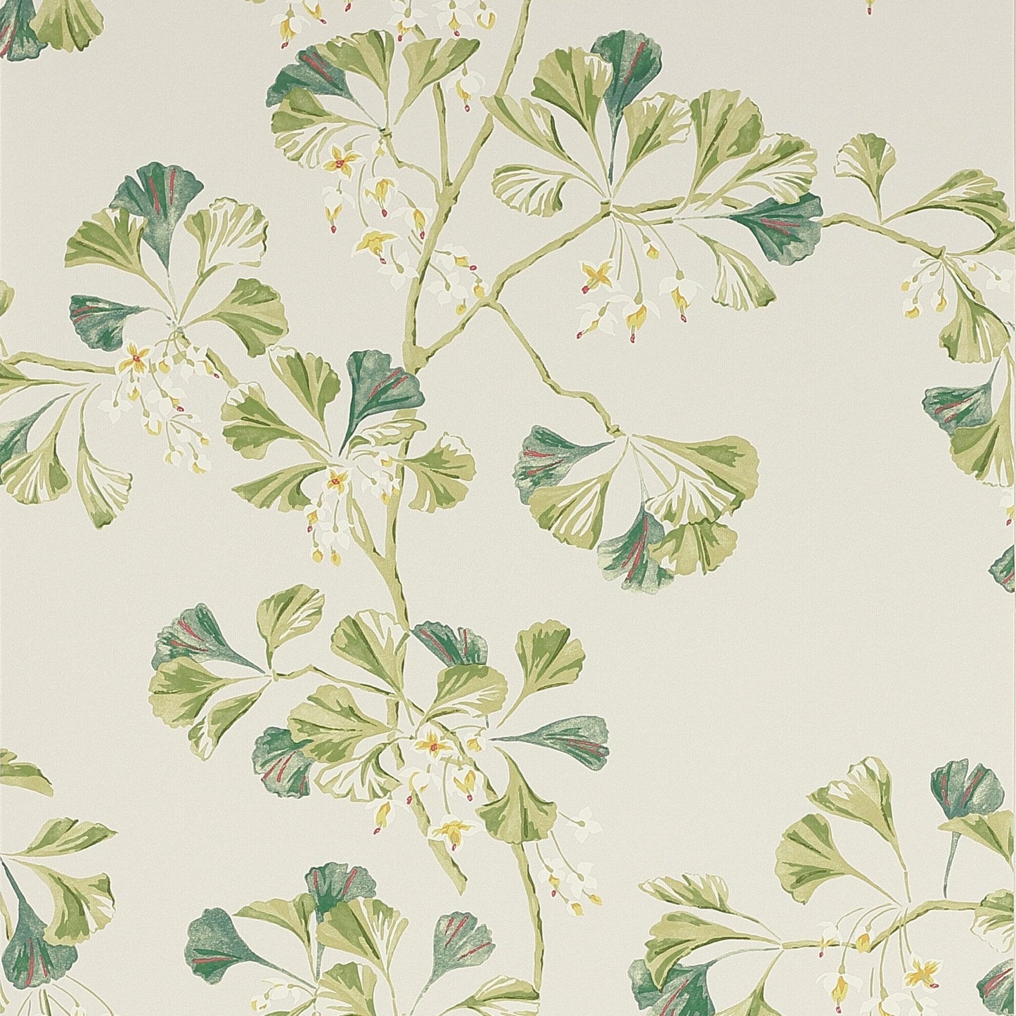 Greenacre Wallpaper - Leaf Green - Colefax & Fowler - W7004 - 03