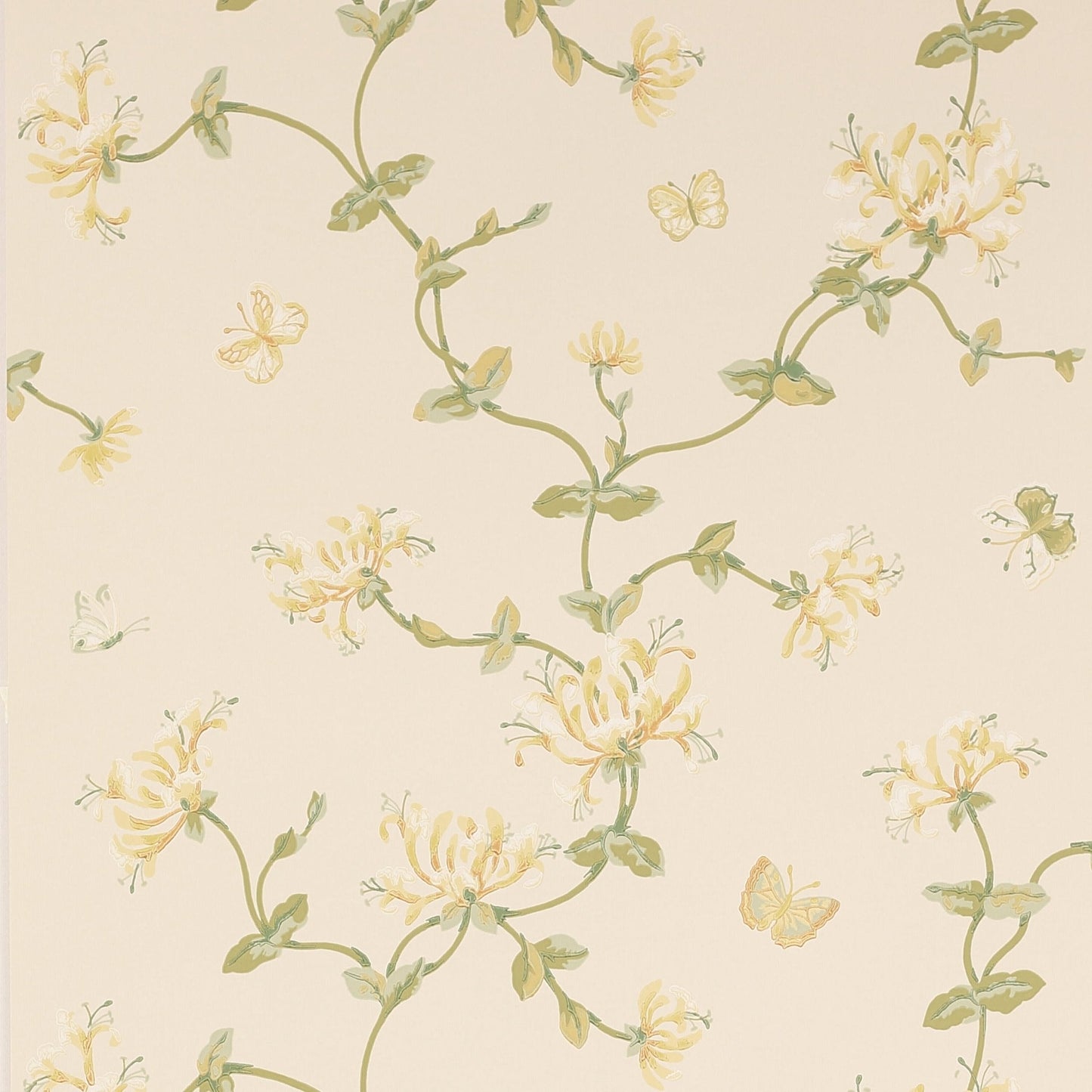 Honeysuckle Garden Wallpaper - Gold - Colefax & Fowler - W7002 - 05