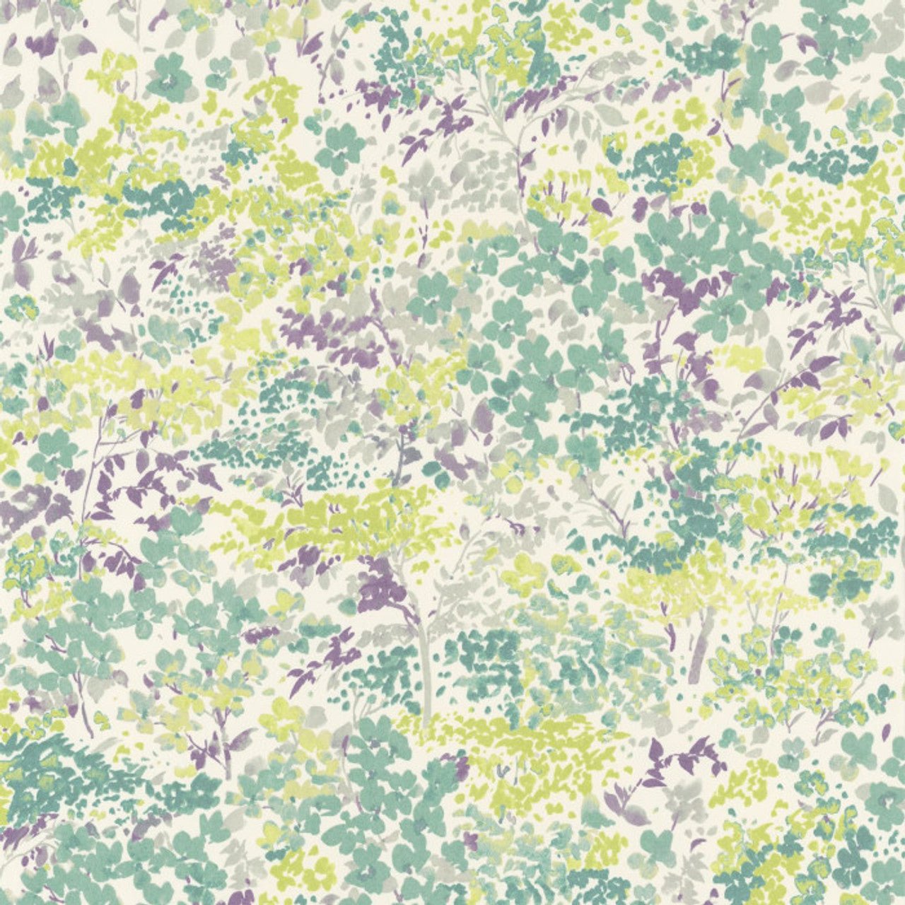 Huntington Florescence Wallpaper - Turquoise/green - Casadeco - 82377338 - Premier Wallcovering