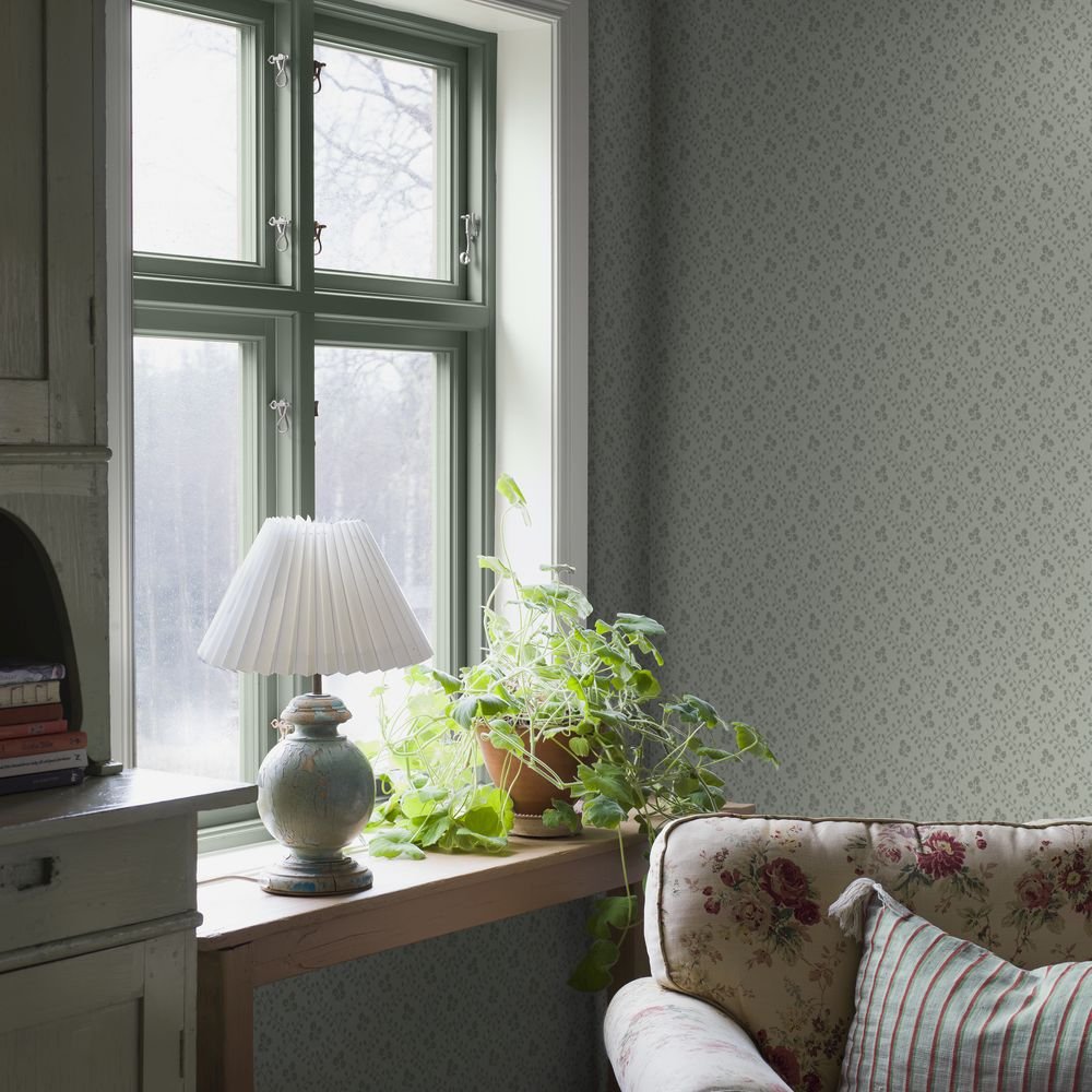 Idun Wallpaper - Grey - Boråstapeter - 5825 - Premier Wallcovering