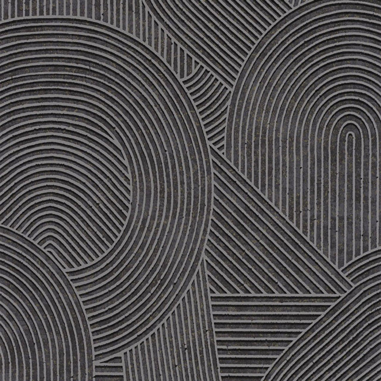 Jardin Des Pierres Kyoto Wallpaper - Anthracite - Casadeco - 88759999 - Premier Wallcovering