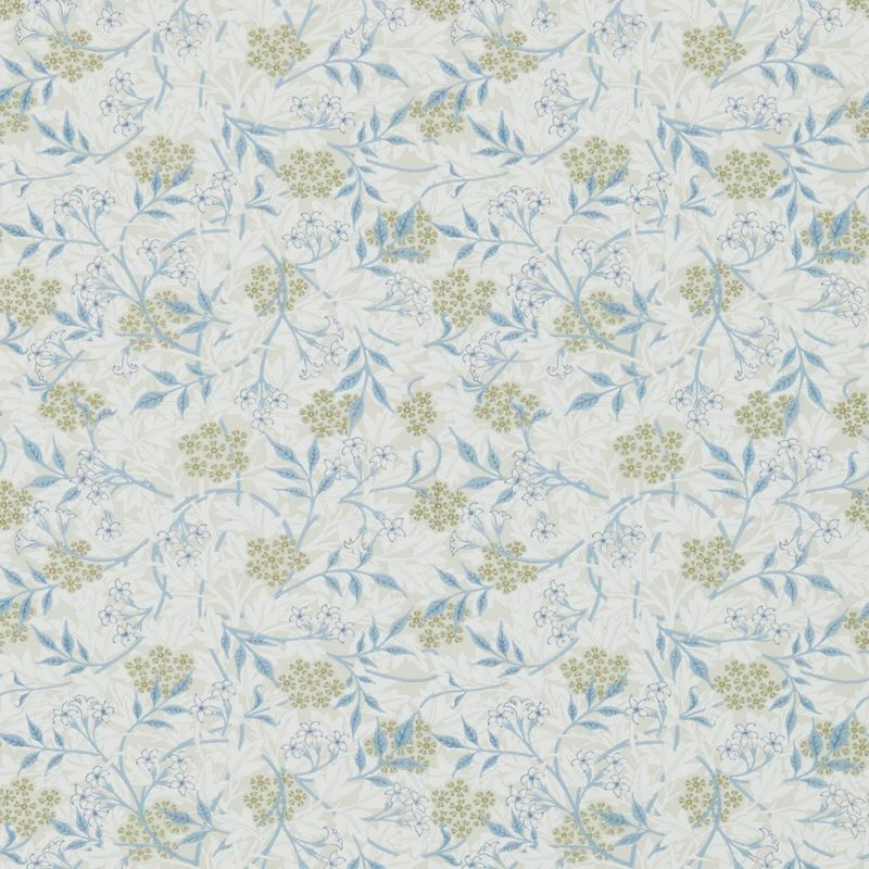 Jasmine Wallpaper - Ecru/Woad - 214724 - Morris & Co