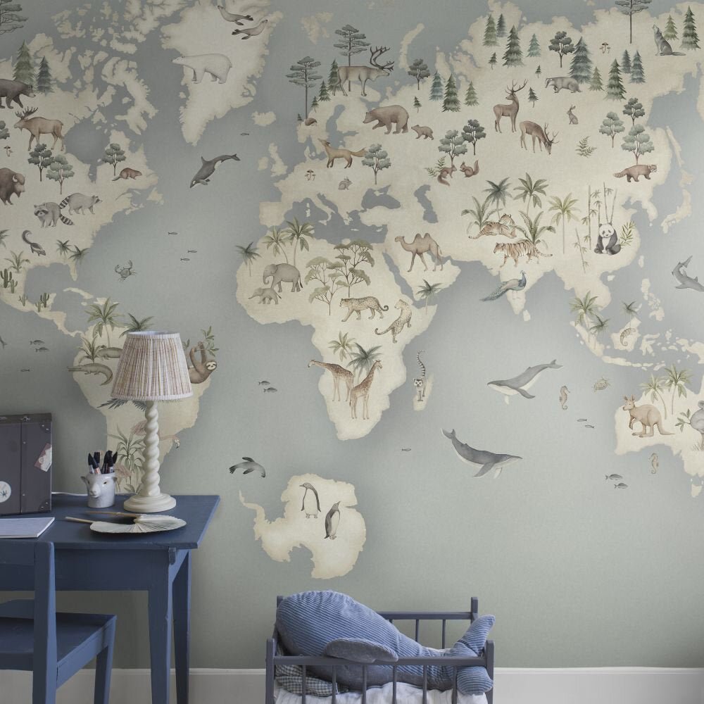 Little Explorer Wall Mural - Multi - Boråstapeter - 6946 - Premier Wallcovering