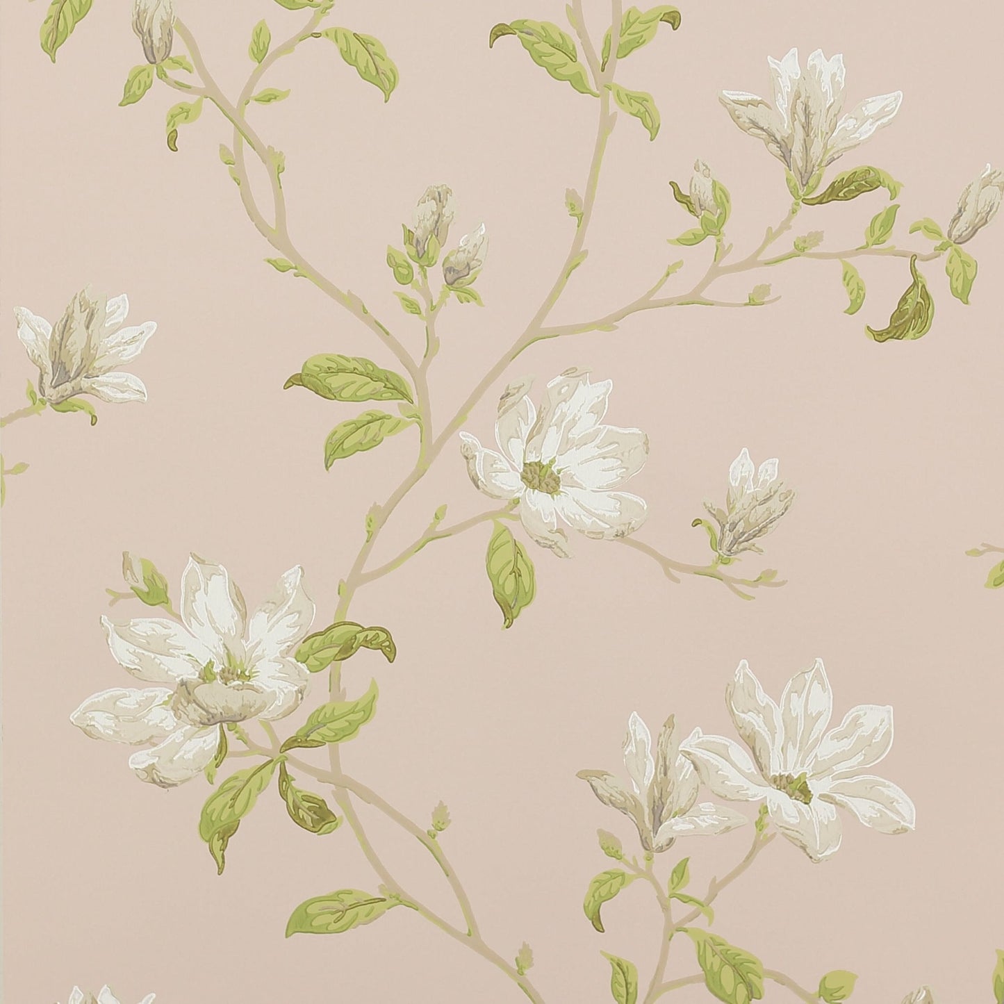 Marchwood Wallpaper - Shell Pink - Colefax & Fowler - 07976/10