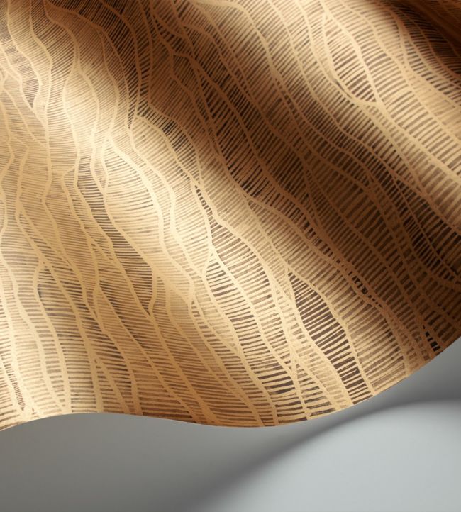 Meadow Wallpaper - Metallic Bronze & Soot - 115/13041 - Cole & Son - Premier Wallcovering