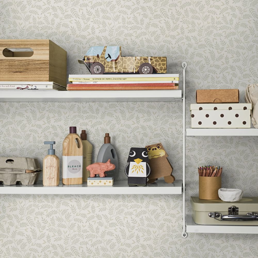 Olof Wallpaper - Grey - Boråstapeter - 38733 - Premier Wallcovering