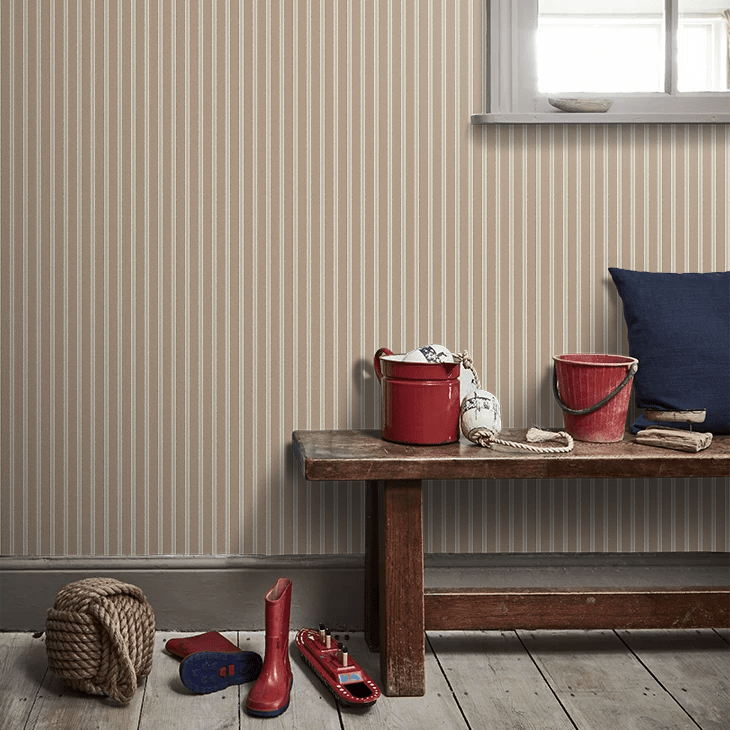 Parlrand Wallpaper - Terracotta - Boråstapeter - 6982 - Premier Wallcovering