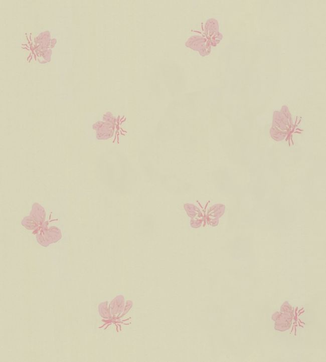 Peaseblossom Wallpaper - Fuchsia on Oat - 103/10036 - Cole & Son - Premier Wallcovering
