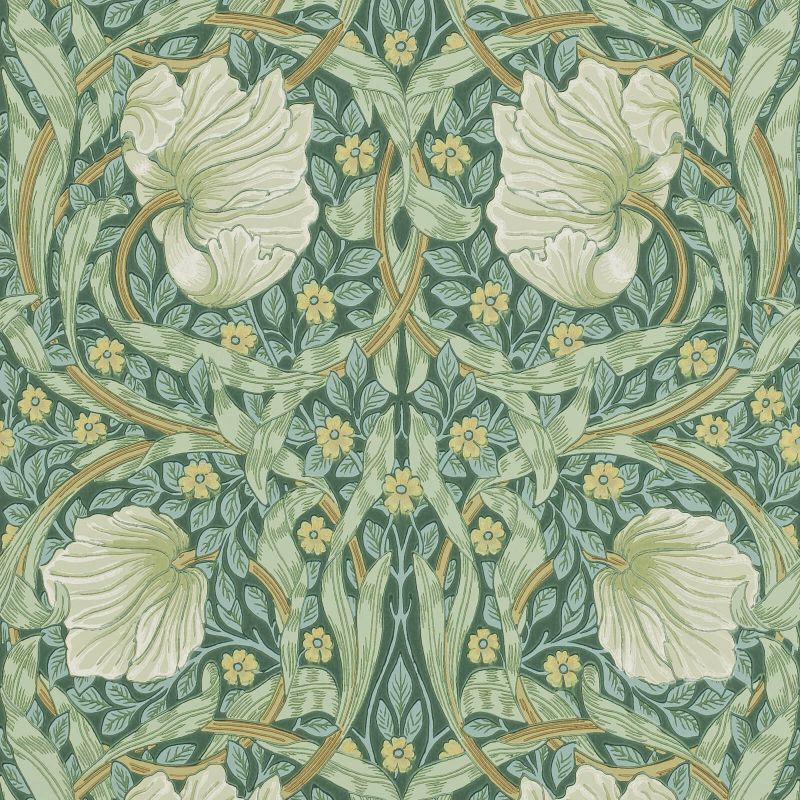 Pimpernel Wallpaper - Privet/Slate - Morris & Co - 216472