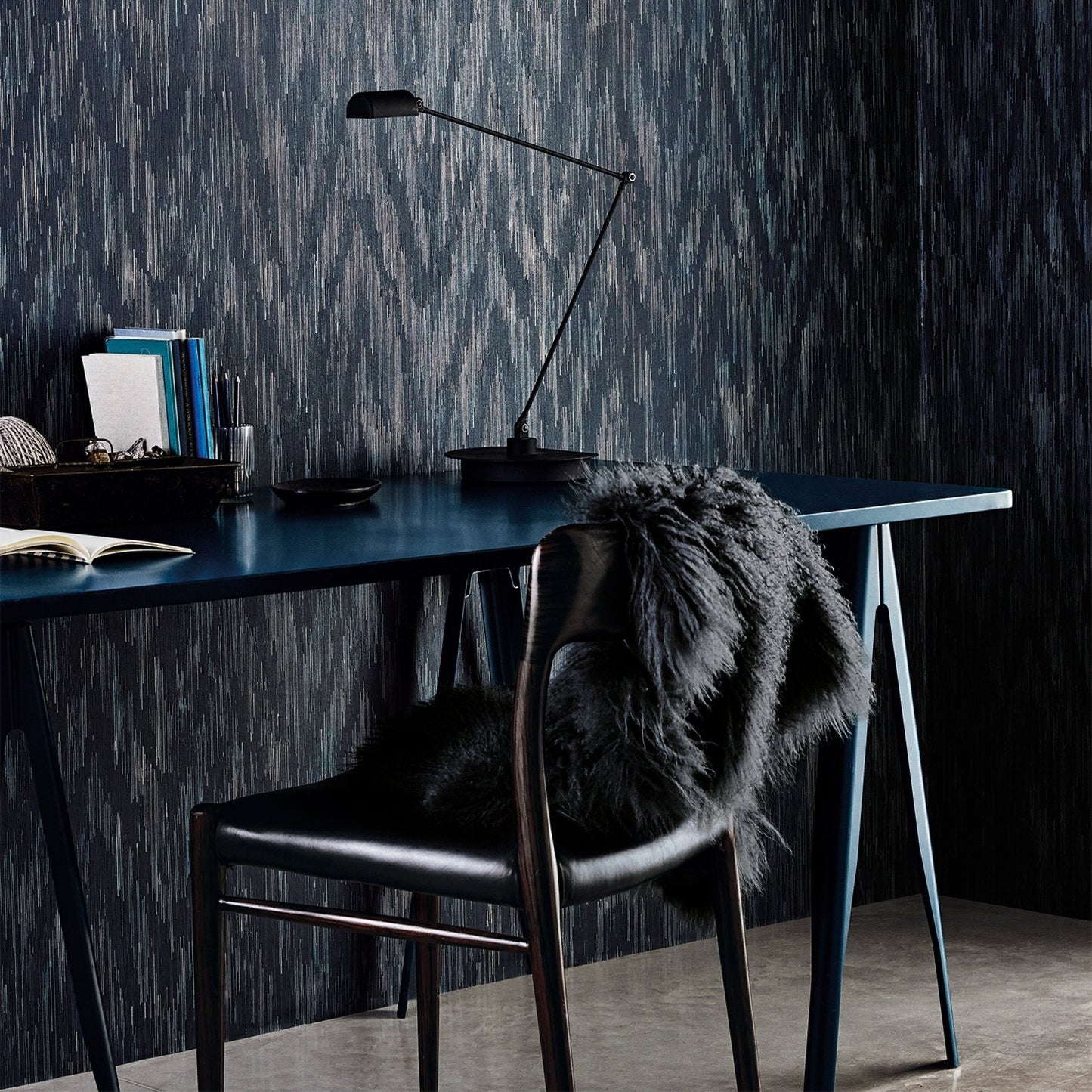 Sakari Wallpaper - Twilight - Romo - Picota - W433/05 - Premier Wallcovering
