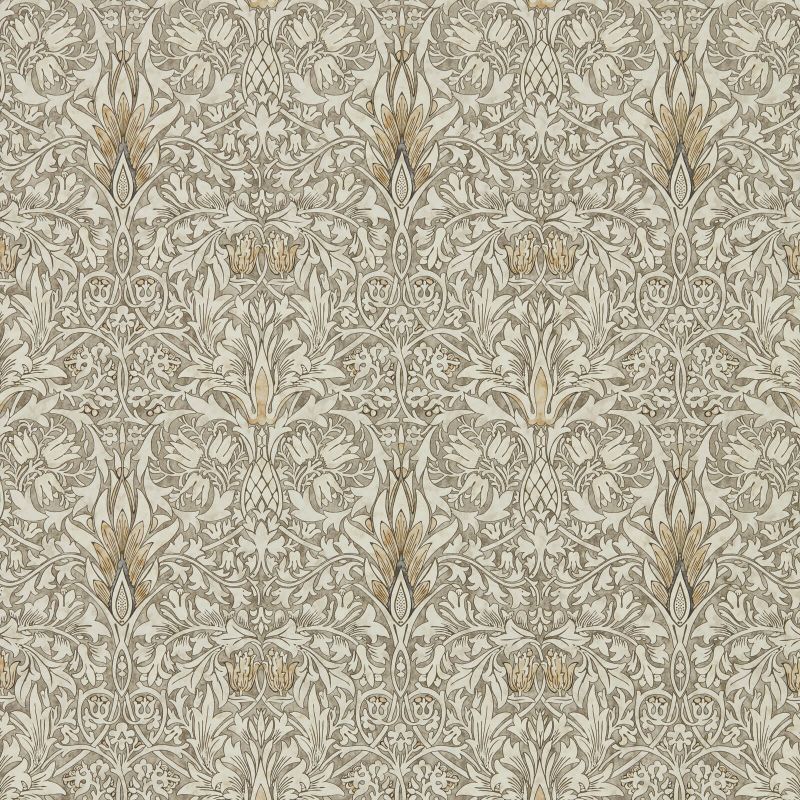 Snakeshead Wallpaper - Stone/Cream - Morris & Co - 216822