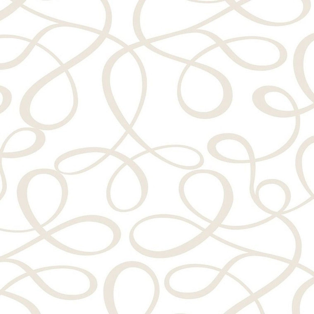 So White Contemporary Wallpaper - Blanc - Casadeco - 67800000 - Premier Wallcovering