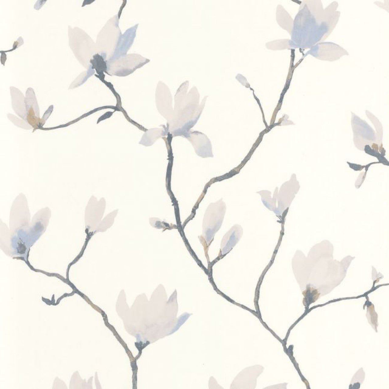 Suzhou Gardens Wallpaper - Gris Bleute - Casadeco - 82369154 - Premier Wallcovering