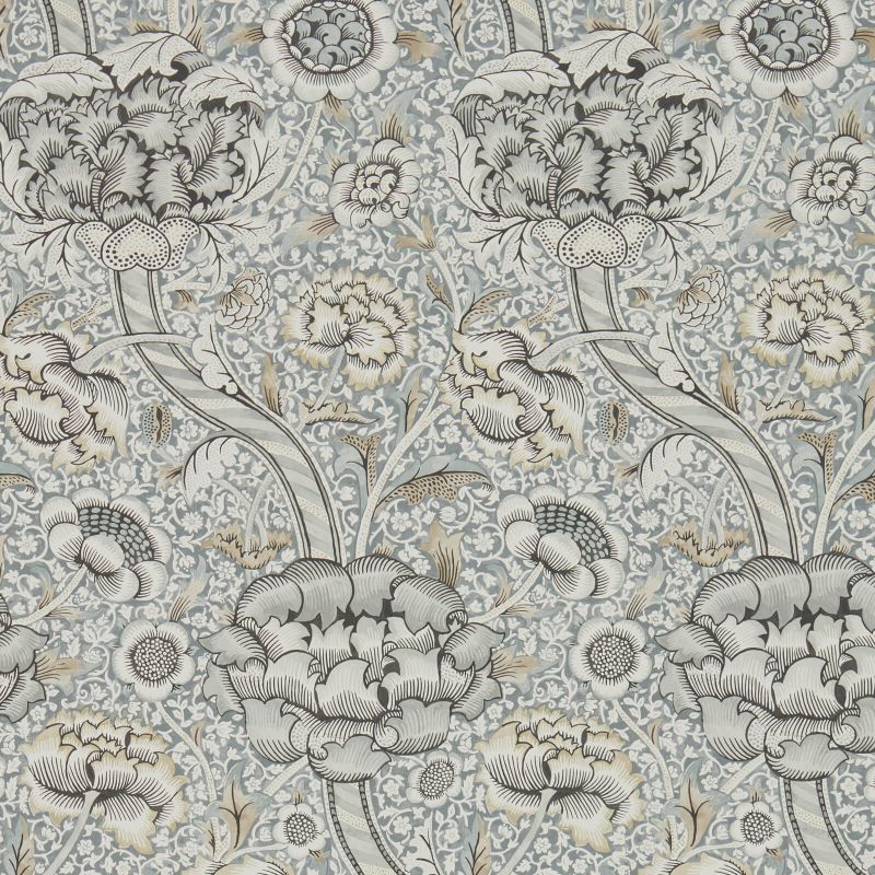 Wandle Wallpaper - Grey/Stone - Morris & Co - 216826