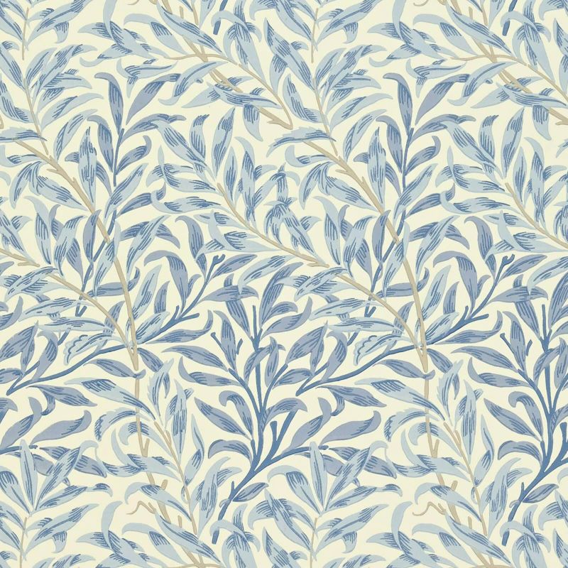 Willow Boughs Wallpaper - Blue - Morris & Co - WM7614/4
