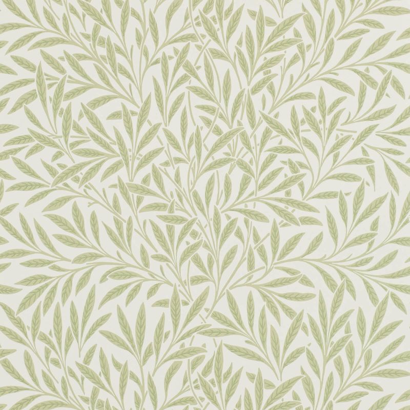 Willow Wallpaper - Olive - Morris & Co - 216835