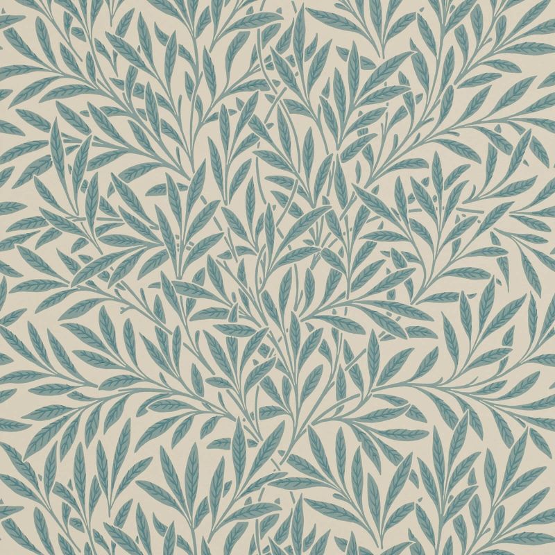 Willow Wallpaper - Slate - Morris & Co - 216817