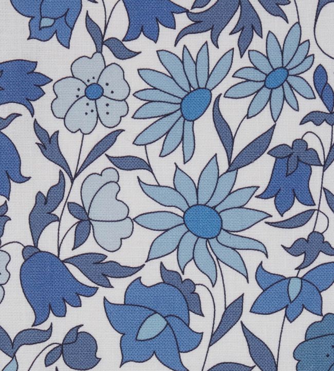 Poppy Meadowfield in Landsdowne Linen Fabric - Blue