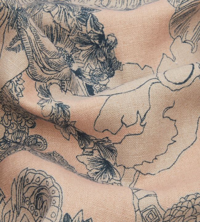 Zennor Arbour in Ladbroke Linen Room Fabric - Pink