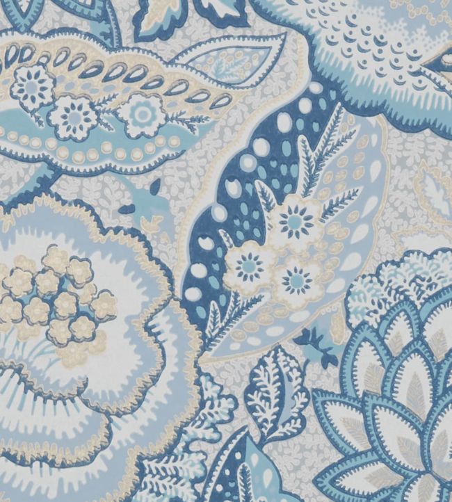 Patricia Room Wallpaper - Blue