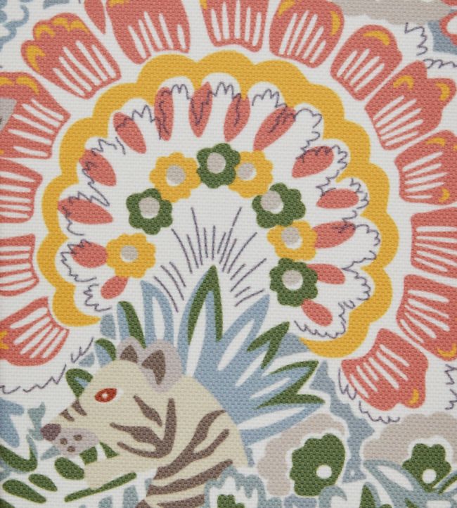 Grand Milo in Majorelle Room Fabric - Teal