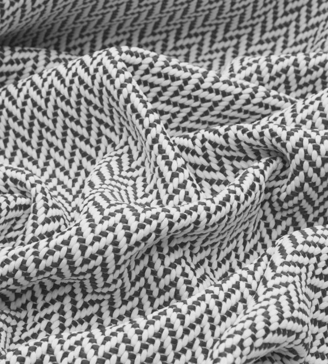 Marquee in Painswick Weave Room Fabric - Black