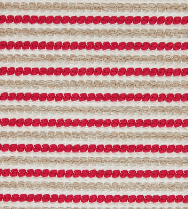 Candy Stripe in Harlow Fabric - Red
