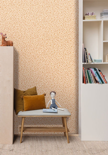 Leonne Room Wallpaper - Pink