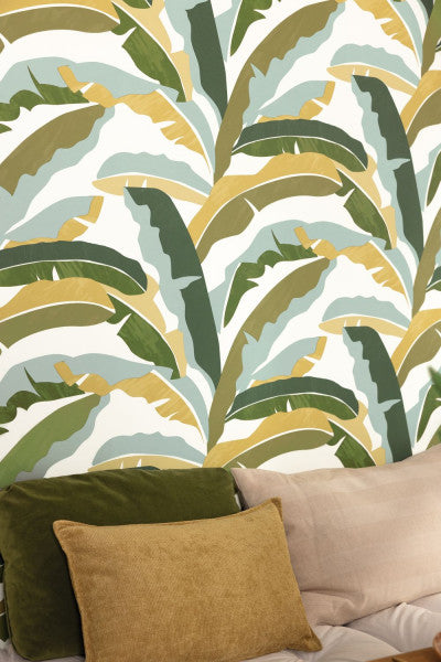 Ampleur Room Wallpaper - Green