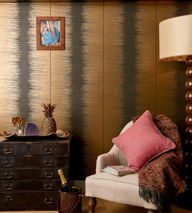 Plume Wallpaper - Sand - Cole & Son