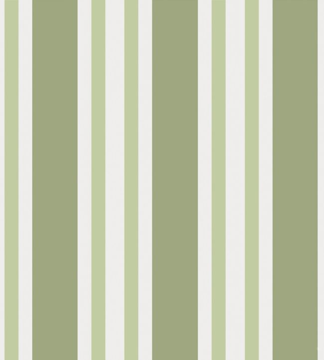Polo Stripe Wallpaper - Green  - Cole & Son