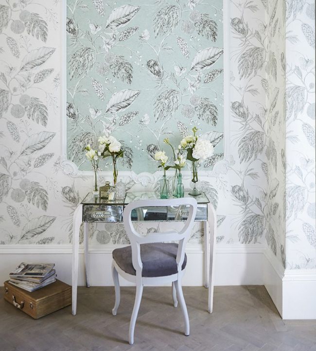 Amborella Room Wallpaper - Gray