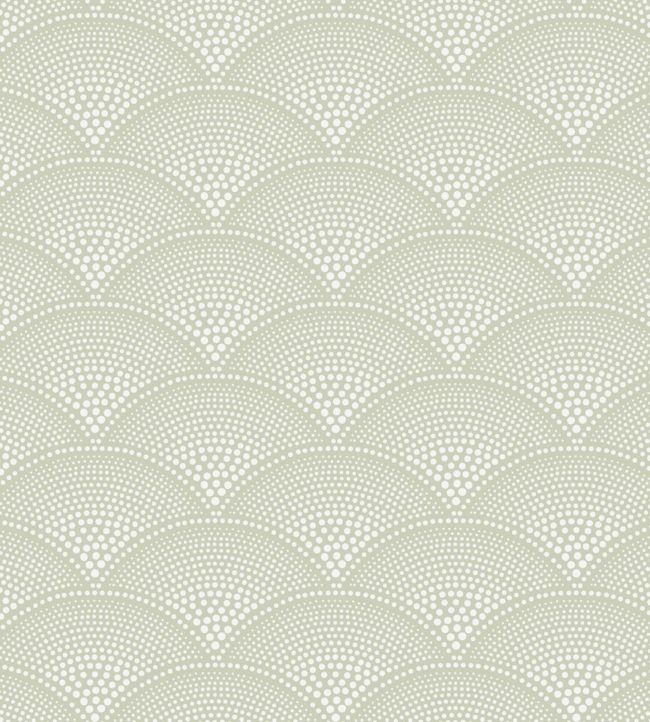 Feather Fan Wallpaper - Green - Cole & Son