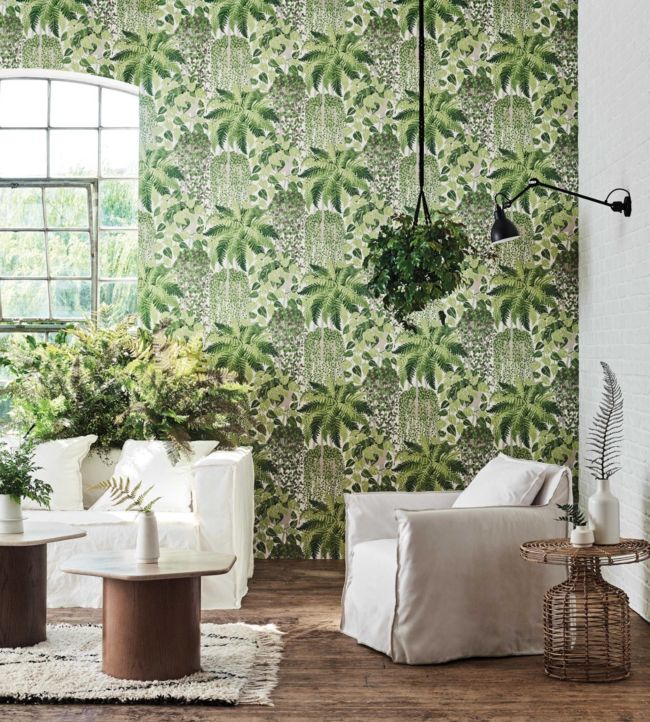 Fern Wallpaper - Green - Cole & Son
