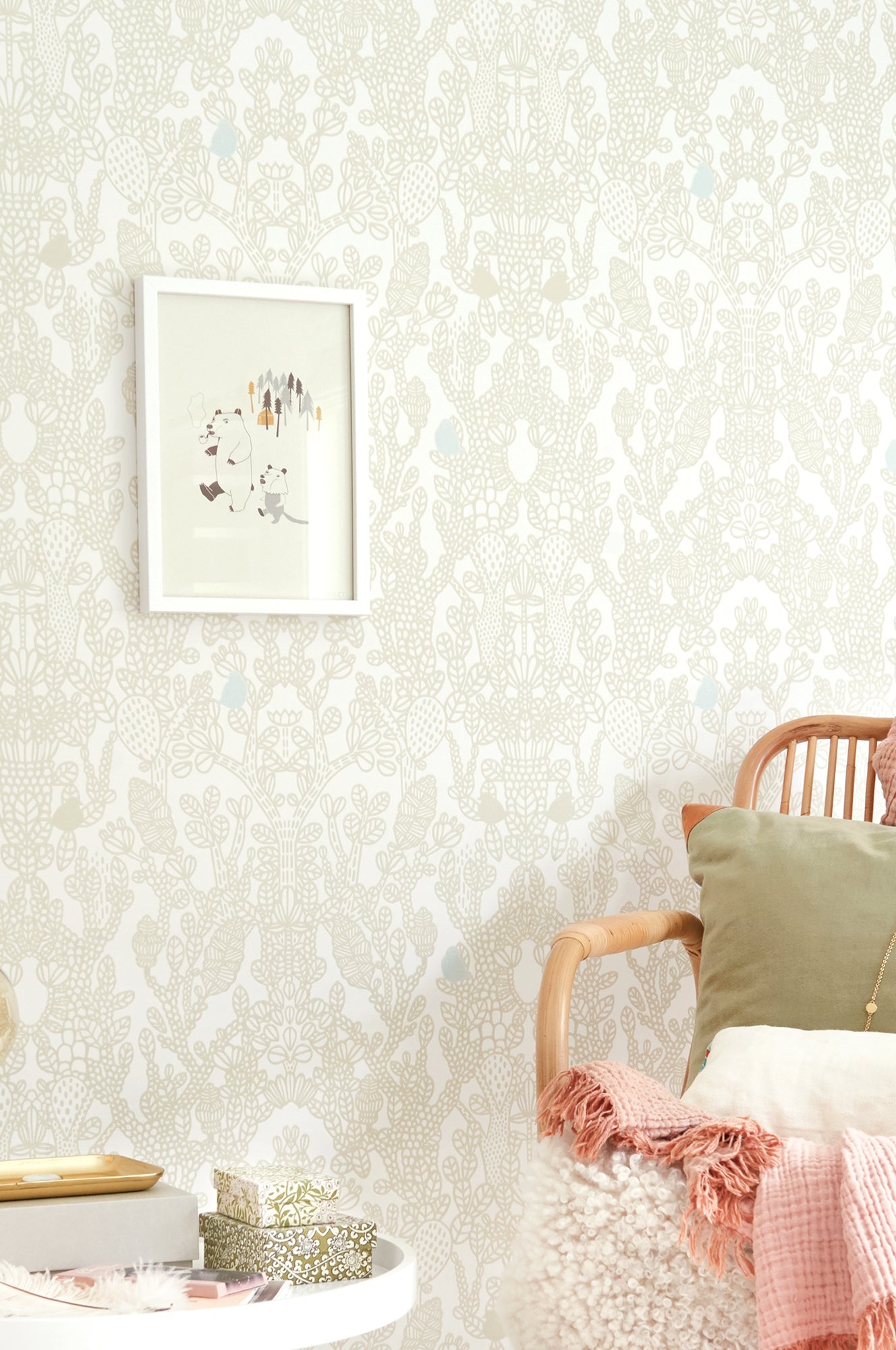 Amelie Sand Wallpaper - Majvillan