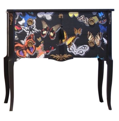 Classic  Louis XV Style Butterflies Chest