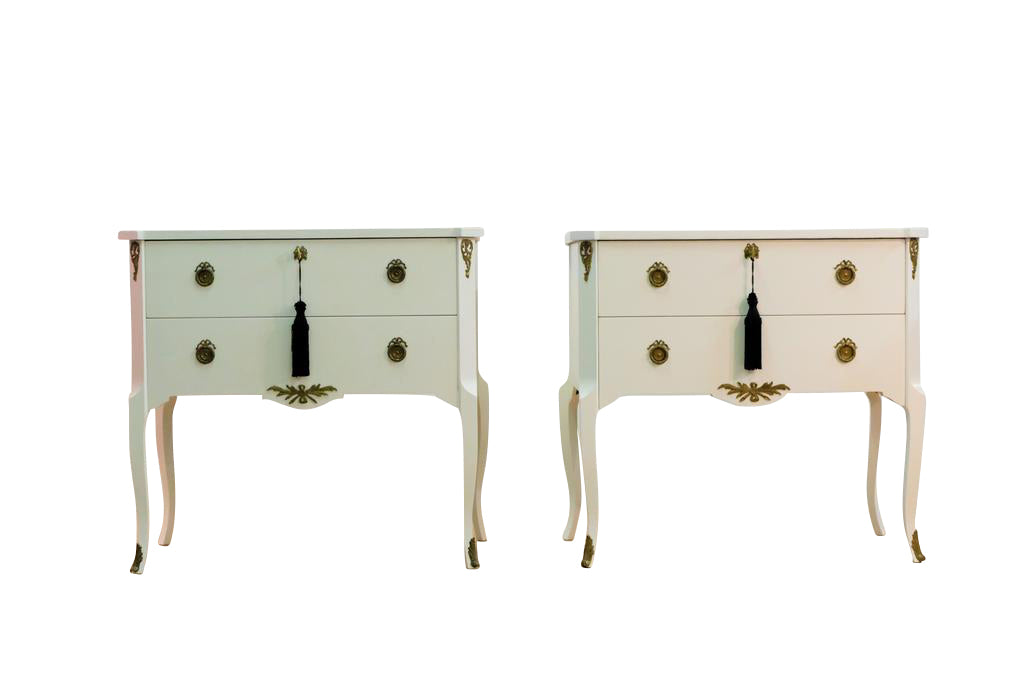 Classic Gustavian Louis XV Style Chests