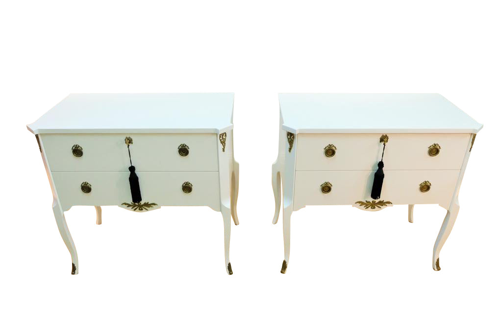 Classic Gustavian Louis XV Style Chests