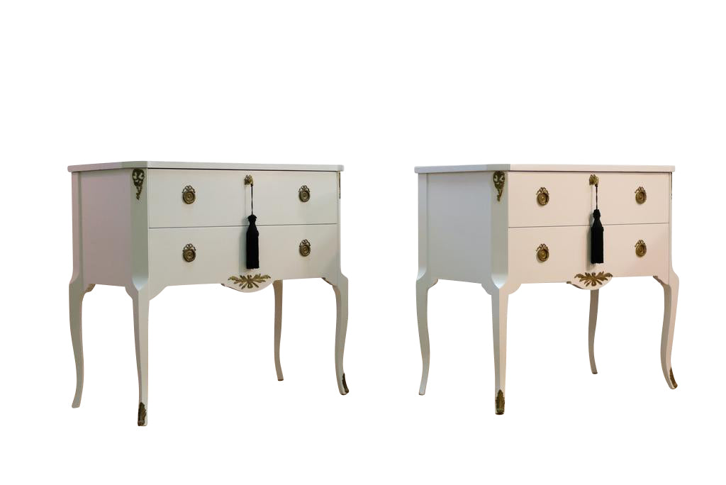 Classic Gustavian Louis XV Style Chests