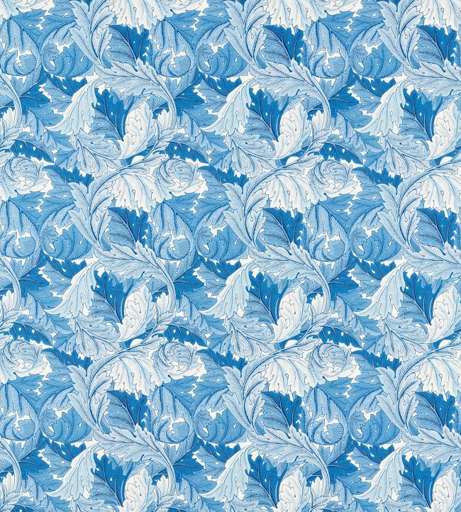 Acanthus Fabric - Blue