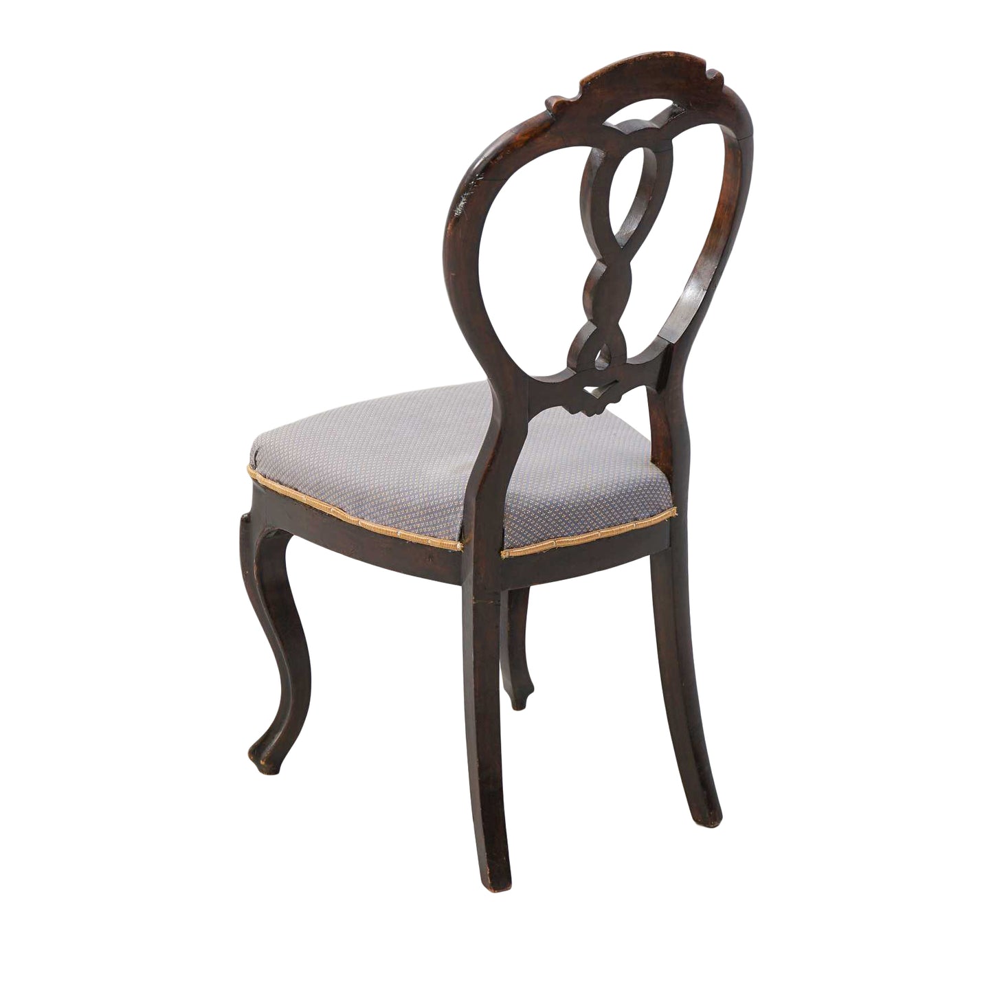 Rococo carved wood chair, 1900's