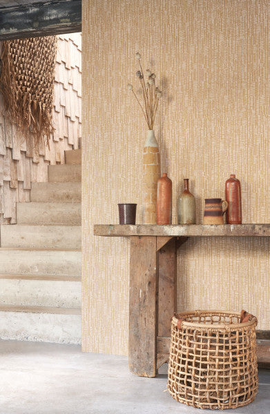 Capri Room Wallpaper - Sand