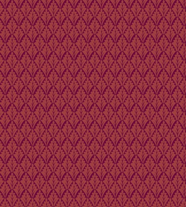 Lee Priory Wallpaper - Red - Cole & Son