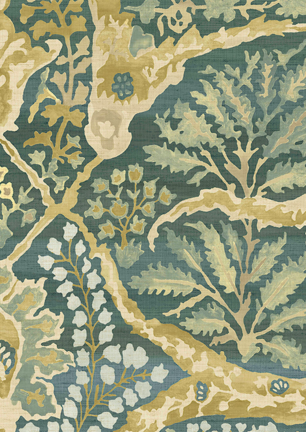 Alhambra 50 Room Wallpaper - Green