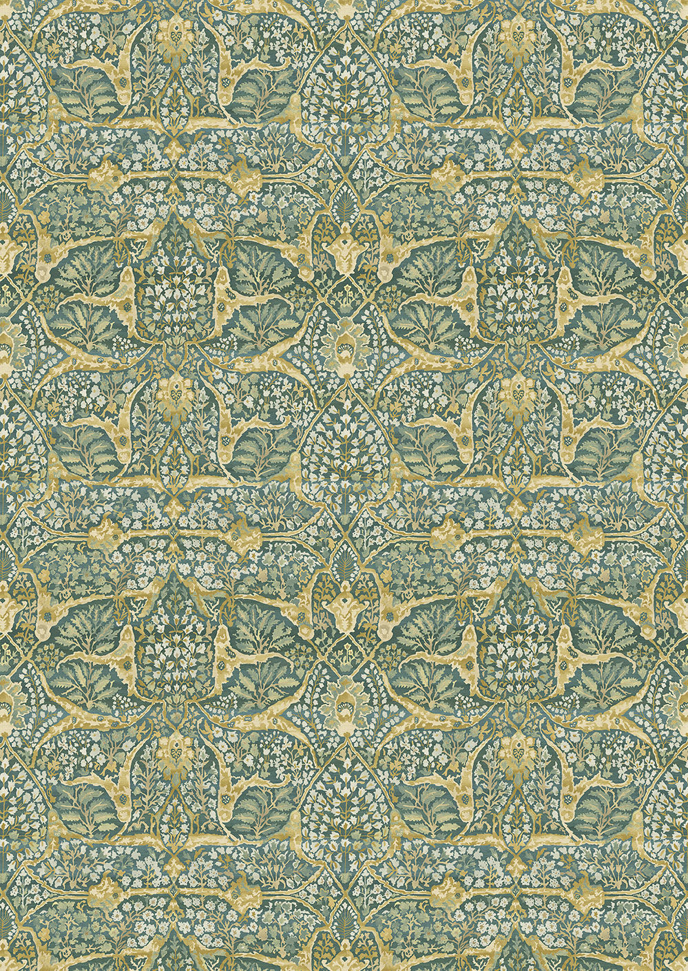 Alhambra 50 Room Wallpaper - Green