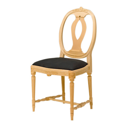 Anna Wooden Chair with Seat - wood
