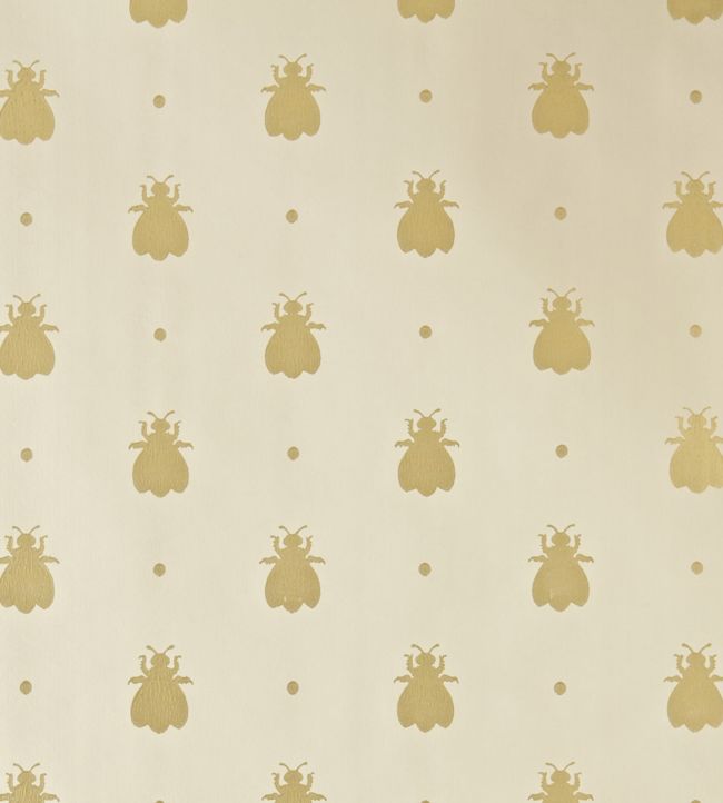 Bumble Bee Wallpaper - Pink
